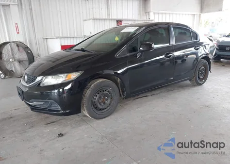 2013 Honda Civic Lx z USA, uszkodzony, nr VIN 19XFB2F51DE215984